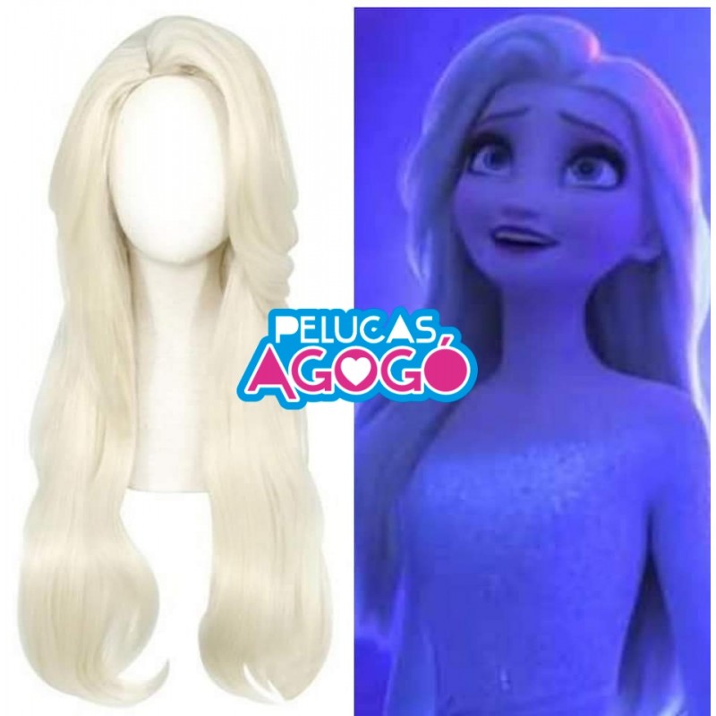 Peluca Princesa Elsa 2