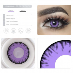 Pupilentes Halloween Morado RY-45