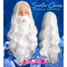 Peluca y barba de Santa Claus Modelo 2