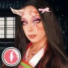 Pupilentes Halloween Demon Slayer Nezuko Kamado YS8