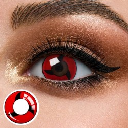 Pupilentes Halloween Sharingan Mangekiu Itachi Naruto RY-31