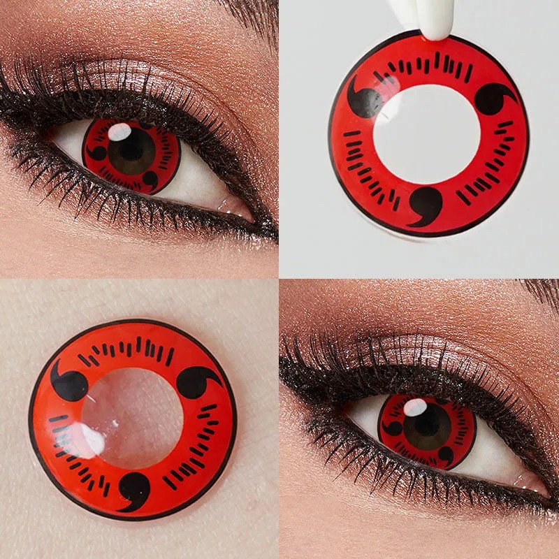 Pupilentes Halloween Sharingan Sasuke Naruto RY 37